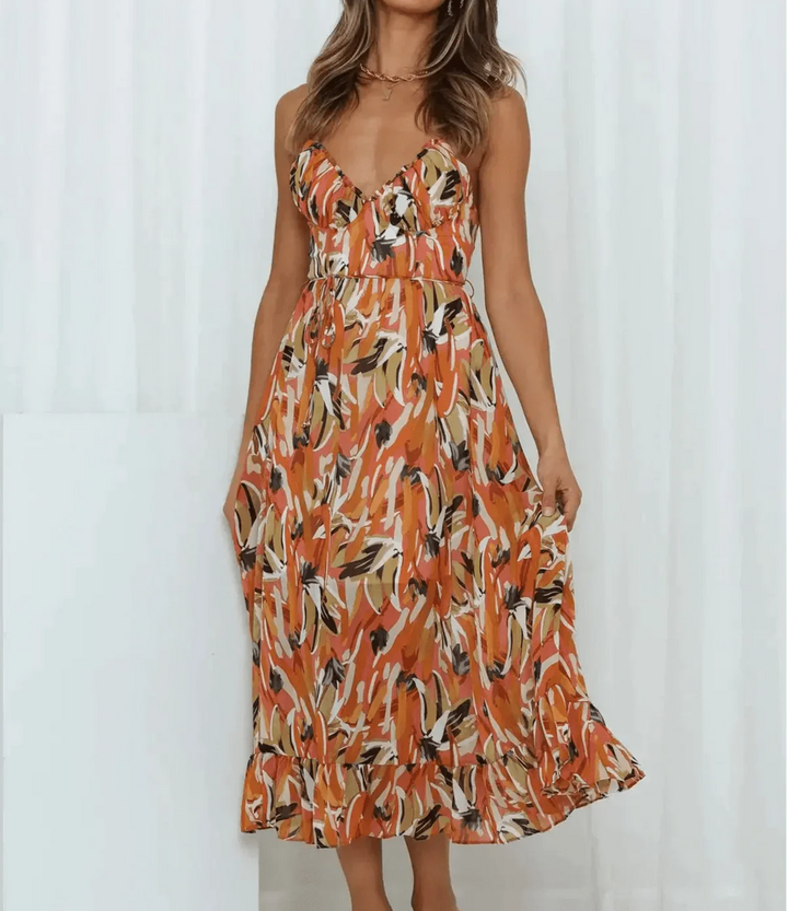 Robe Midi Douce Éclat