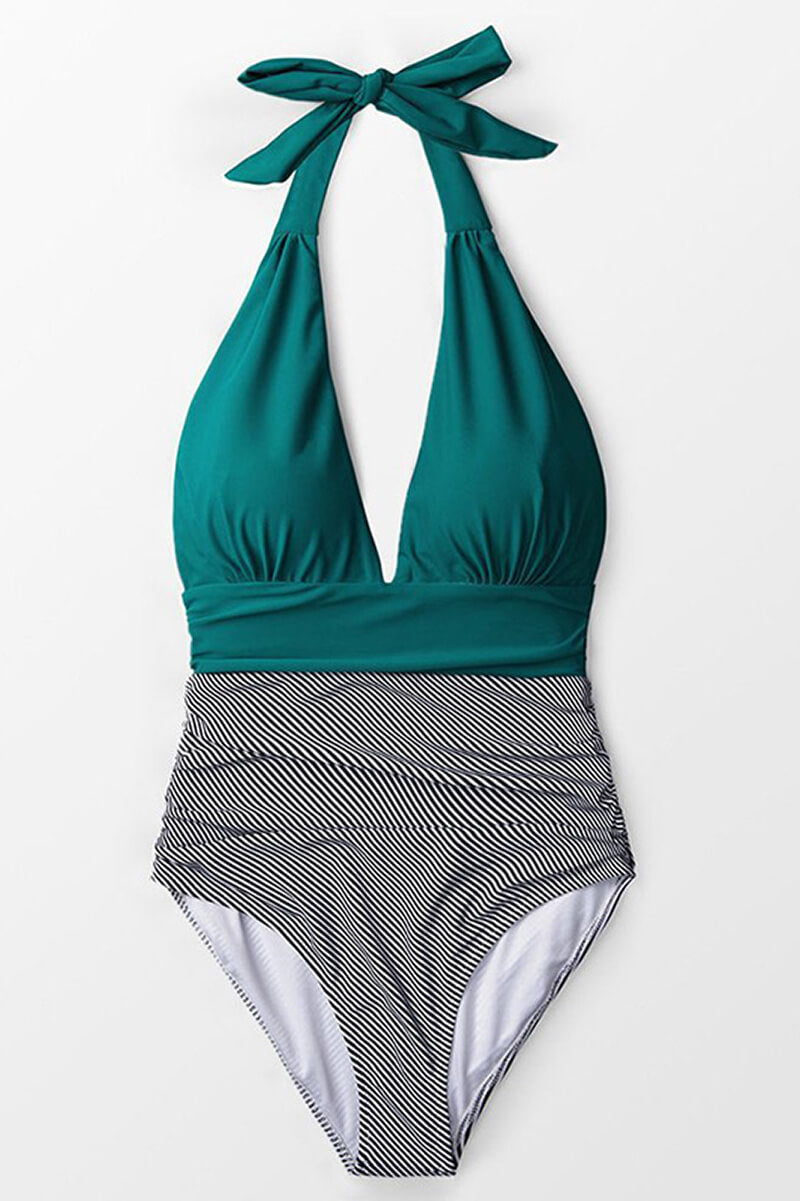 Lénaïs | Maillot de bain une pièce rayures chic