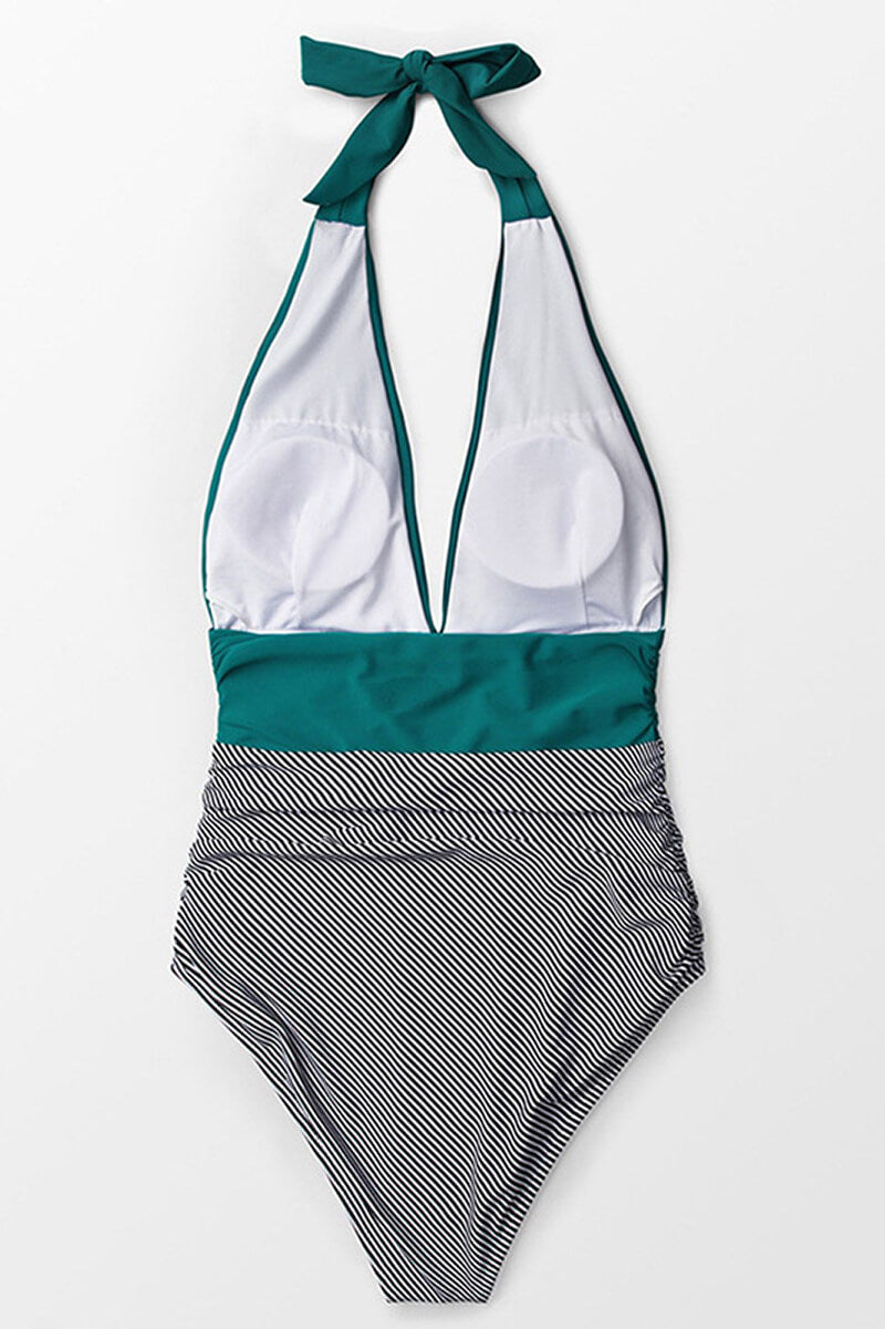 Lénaïs | Maillot de bain une pièce rayures chic