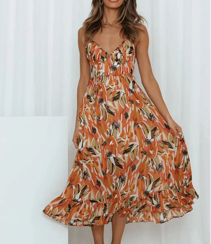 Robe Midi Douce Éclat