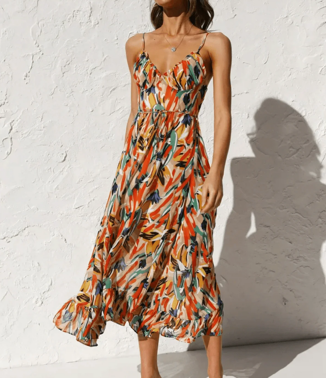 Robe Midi Douce Éclat