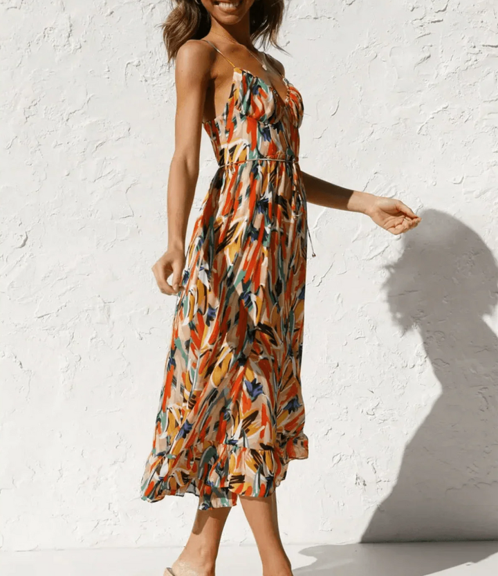 Robe Midi Douce Éclat