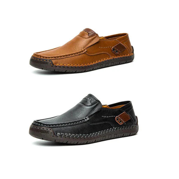 Chaussures en cuir classiques et confortables pour homme