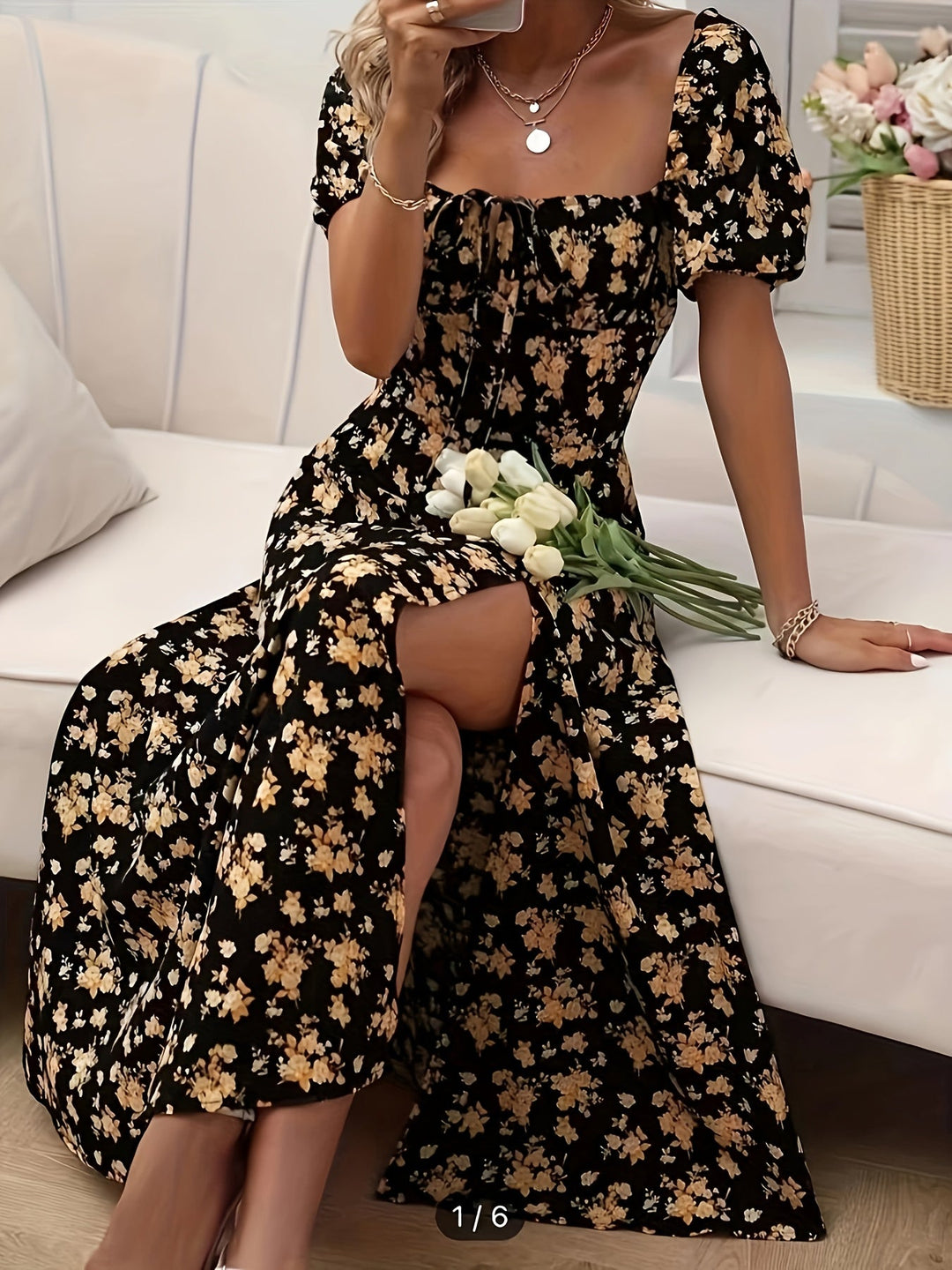 Robe Fleur d’Élégance