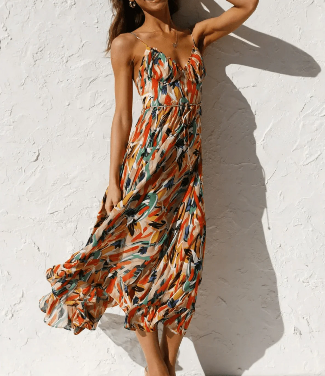 Robe Midi Douce Éclat