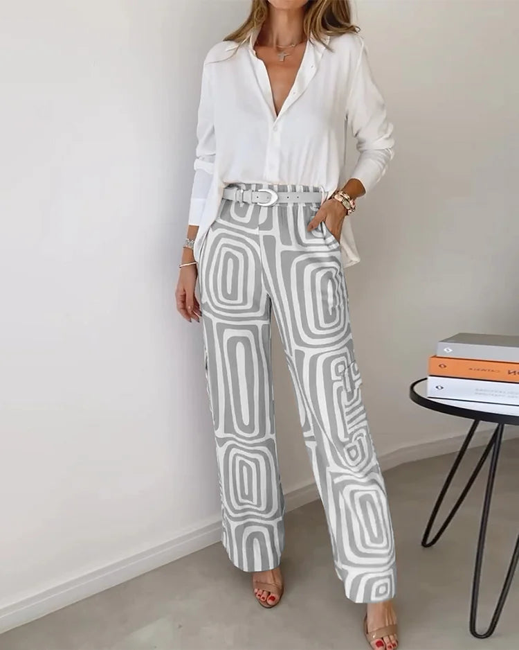 Lysa - Ensemble Confortable et Stylé (Ceinture GRATUITE)