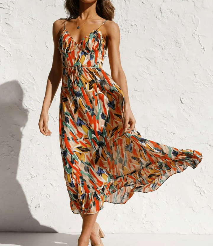 Robe Midi Douce Éclat