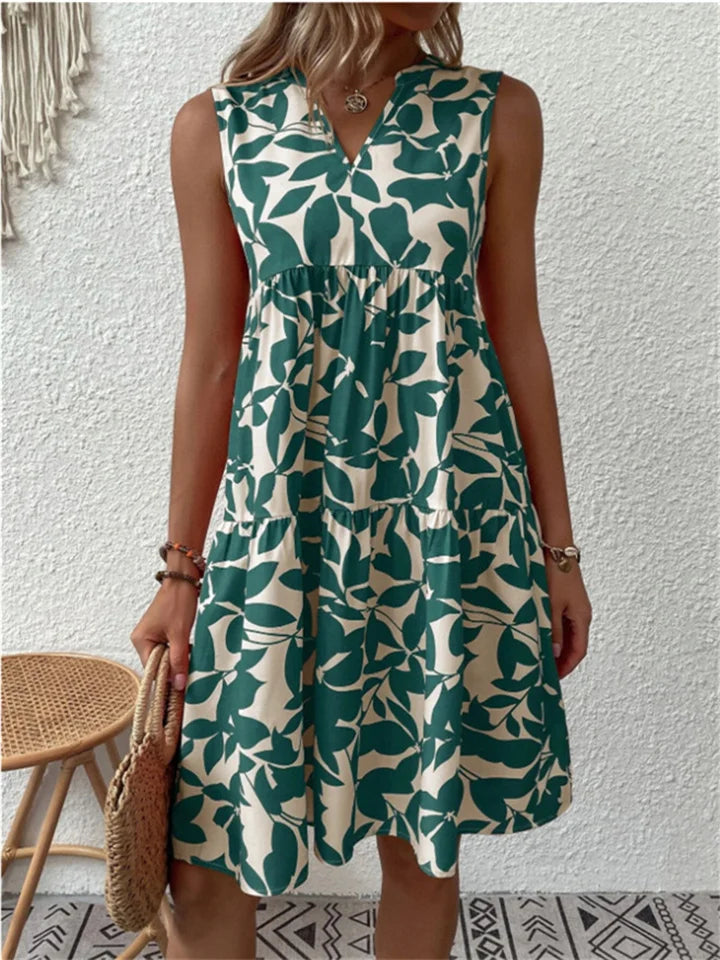 Emma — robe midi fluide épanouissante