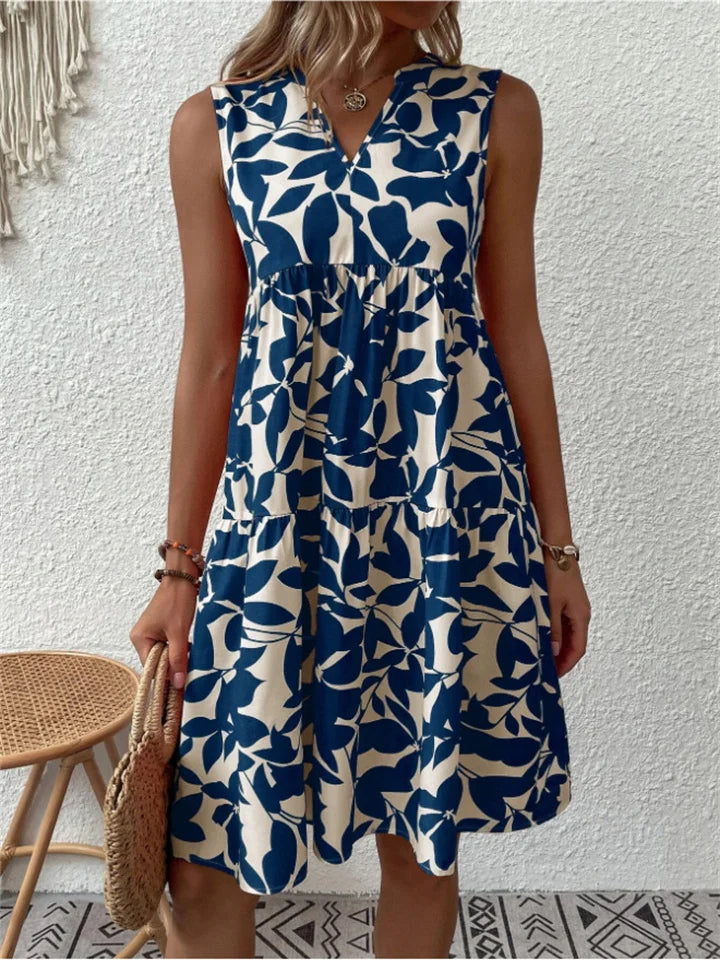 Emma — robe midi fluide épanouissante