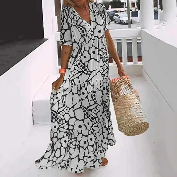 Robe Maxi Pure Élégance