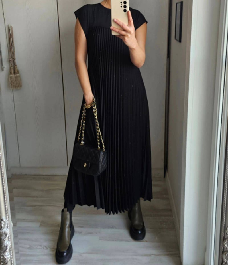 Robe Plissée Prestige