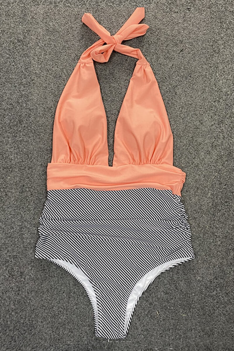 Lénaïs | Maillot de bain une pièce rayures chic