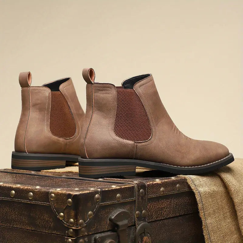 Bottes classiques en cuir