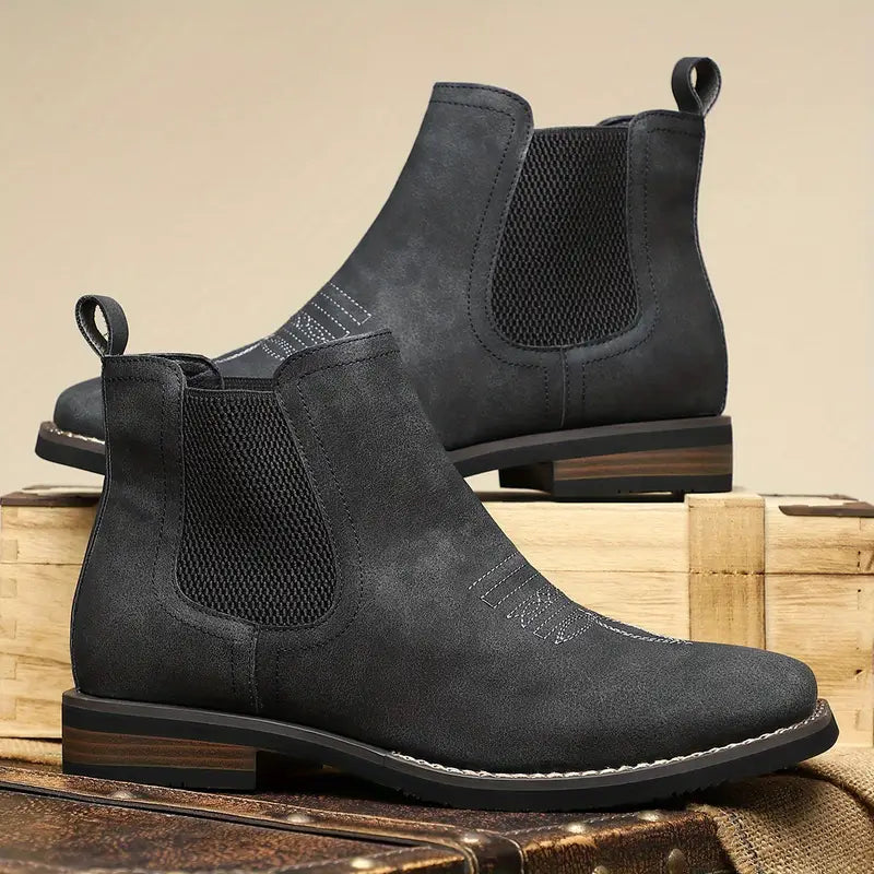 Bottes classiques en cuir