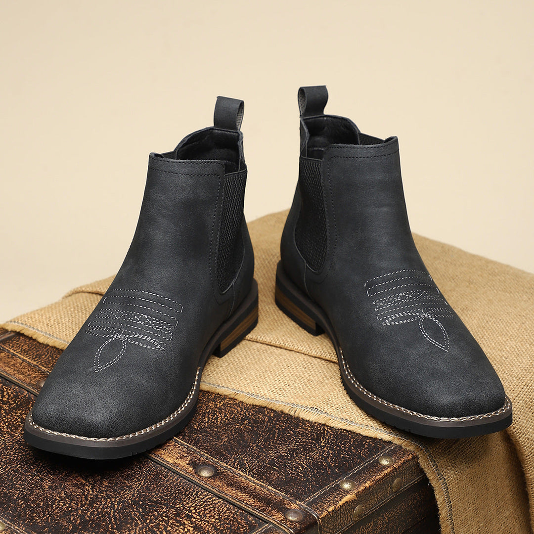Bottes classiques en cuir