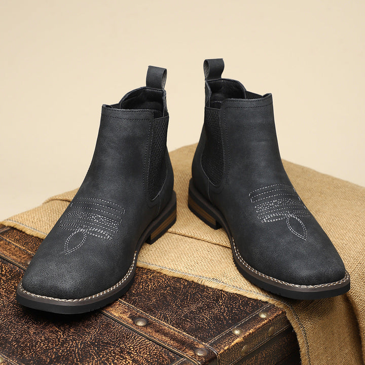 Bottes classiques en cuir