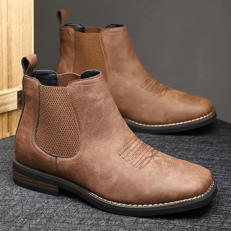 Bottes classiques en cuir