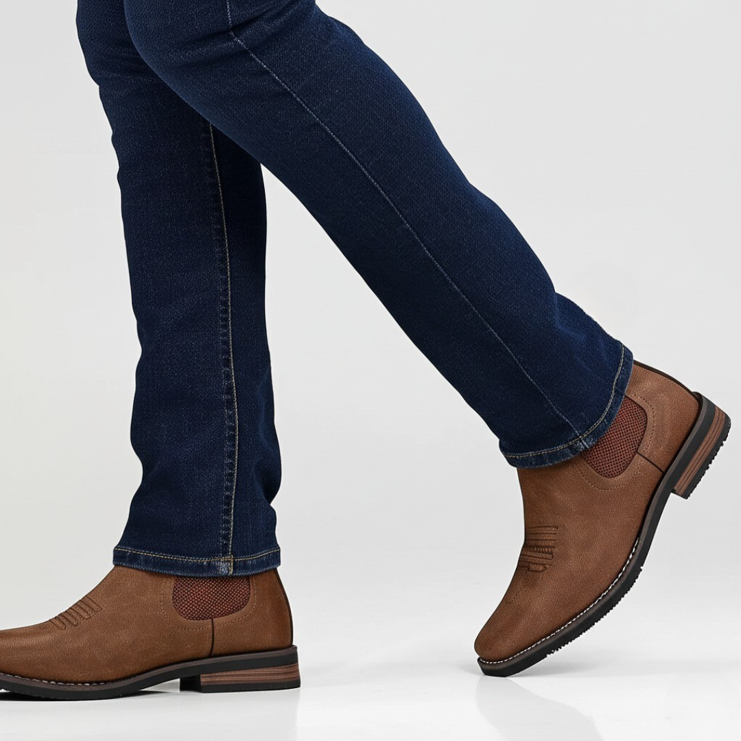 Bottes classiques en cuir