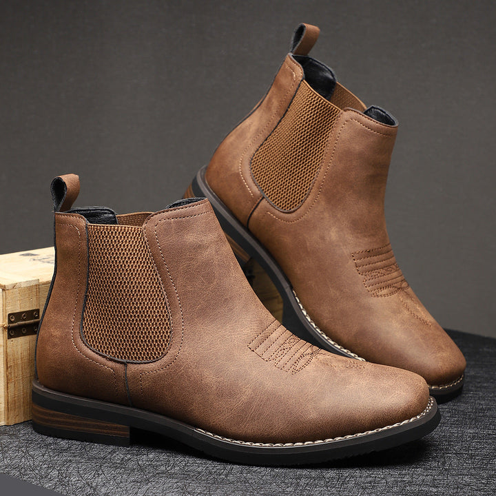 Bottes classiques en cuir