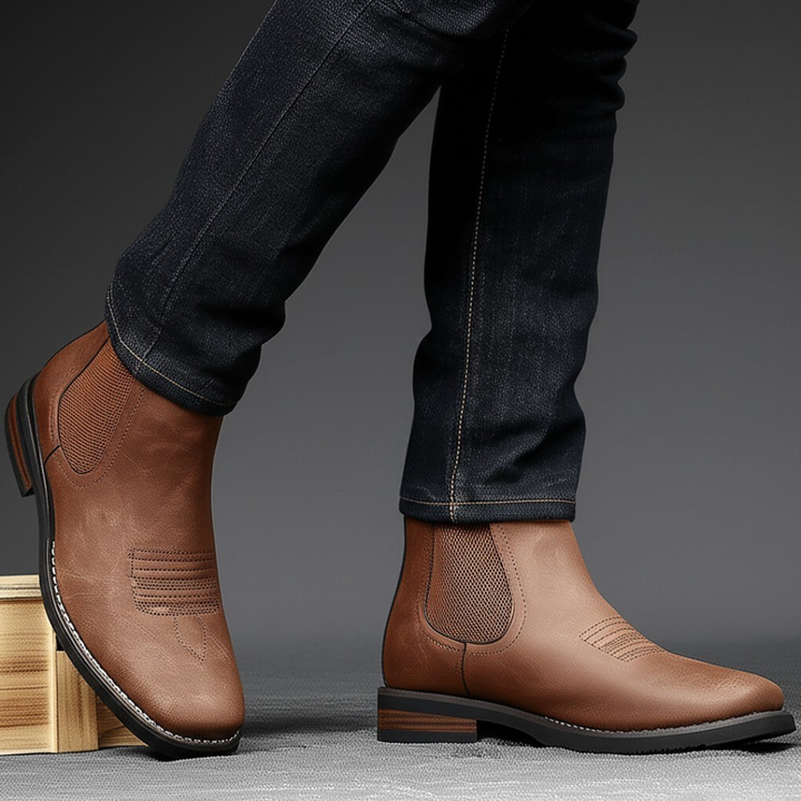 Bottes classiques en cuir