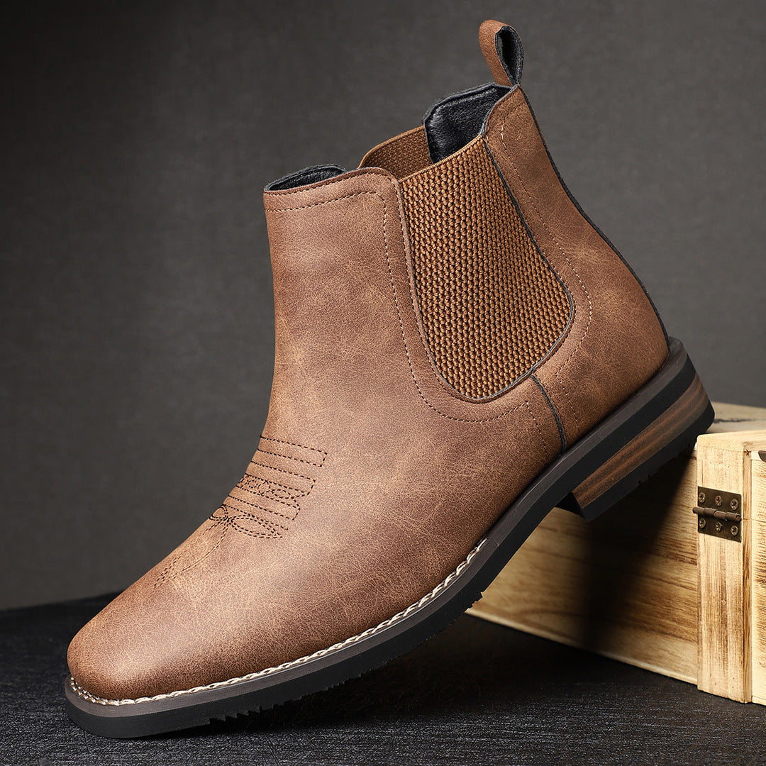 Bottes classiques en cuir