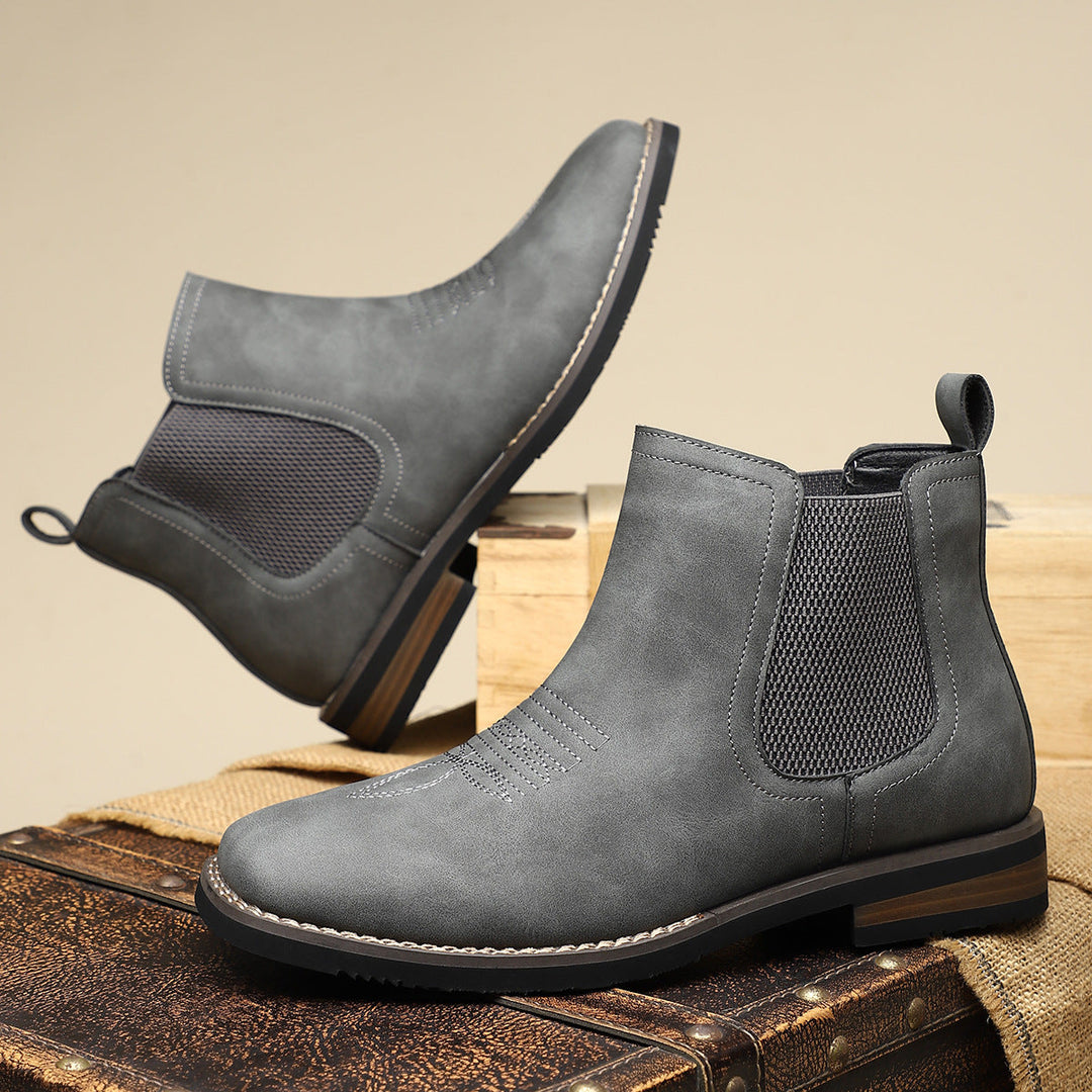 Bottes classiques en cuir
