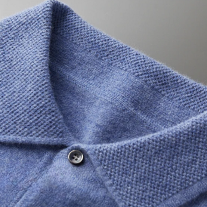Polo en laine mérinos