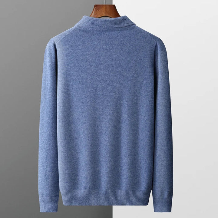 Polo en laine mérinos