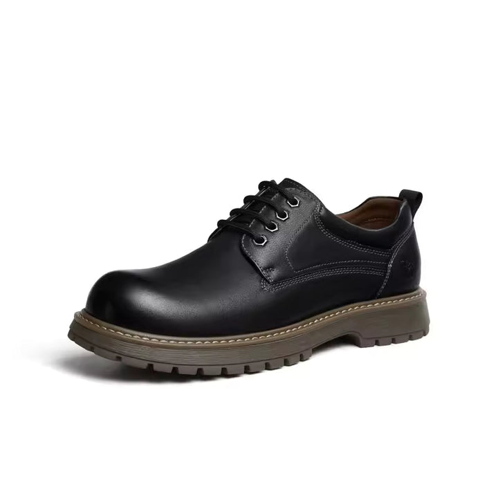 Chaussures décontractées en cuir pour homme
