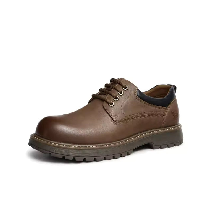 Chaussures décontractées en cuir pour homme