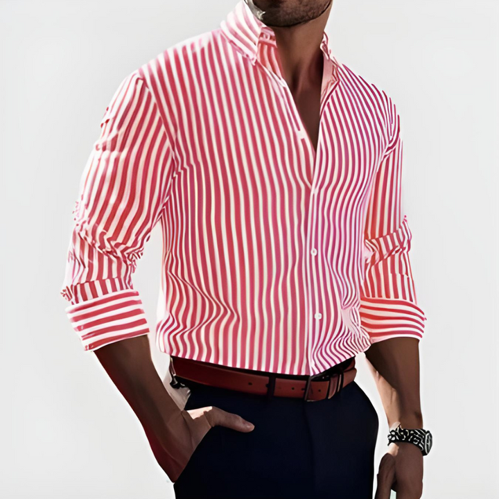 Chemise rayée raffinée