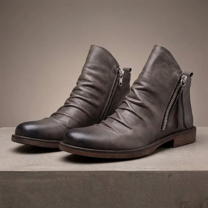 Bottines Chelsea en cuir