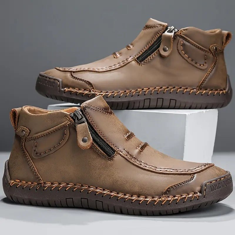 Diego | Chaussures confortables avec fermeture éclair latérale