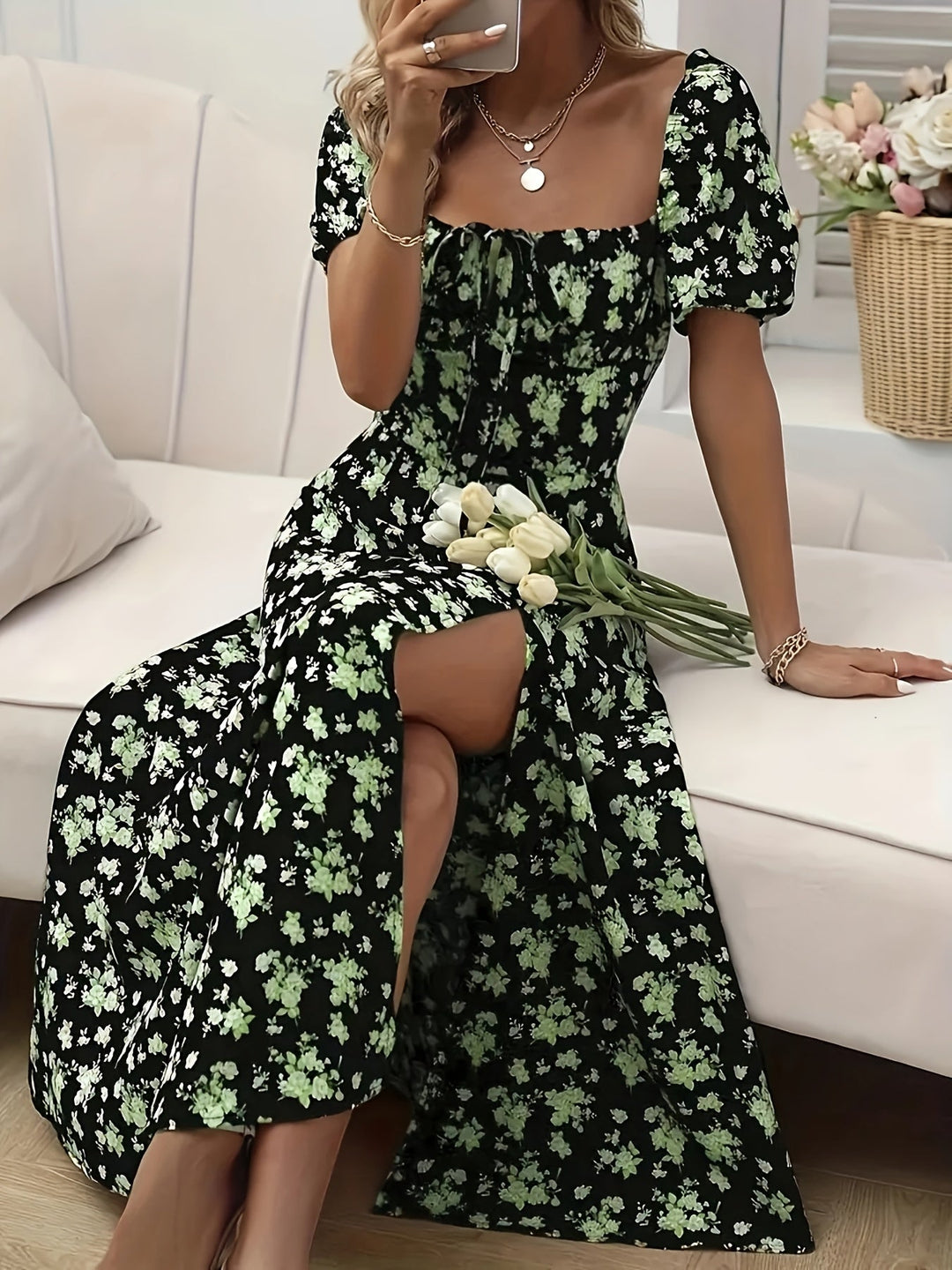 Robe Fleur d’Élégance