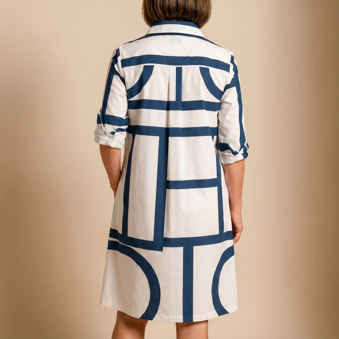 Jeanne | Robe midi soignée et élégante