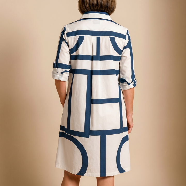 Jeanne | Robe midi soignée et élégante