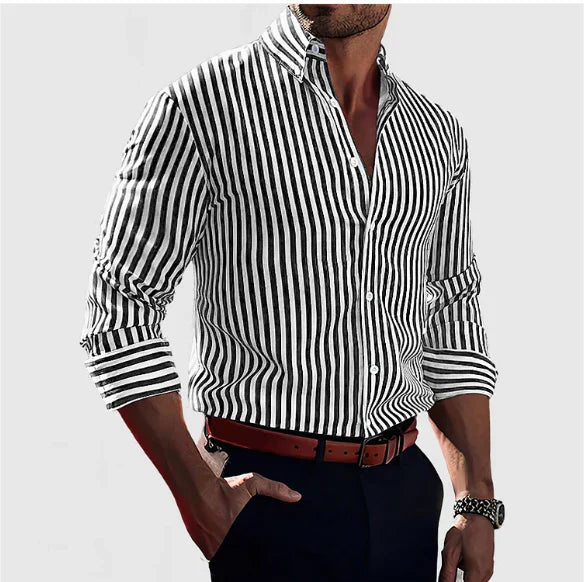 Chemise rayée raffinée