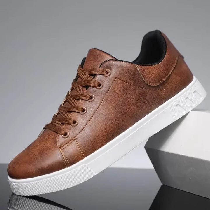 Chaussures décontractées en cuir pour homme
