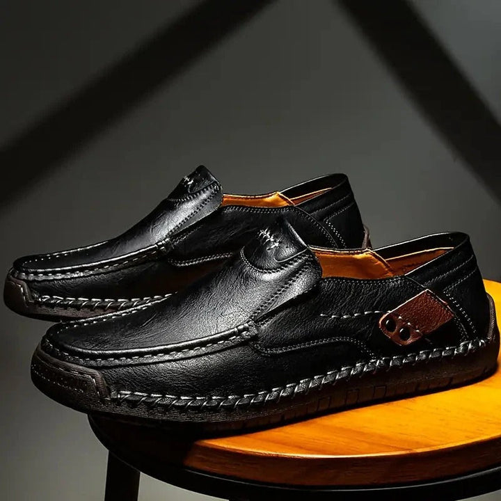 Chaussures en cuir classiques et confortables pour homme