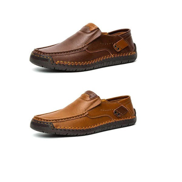 Chaussures en cuir classiques et confortables pour homme