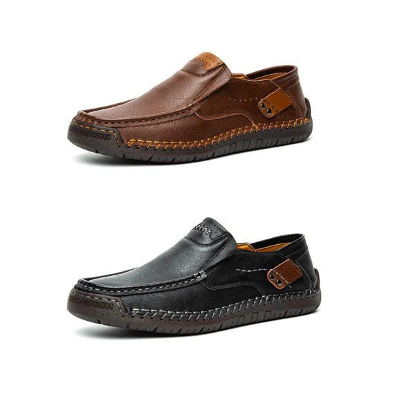 Chaussures en cuir classiques et confortables pour homme