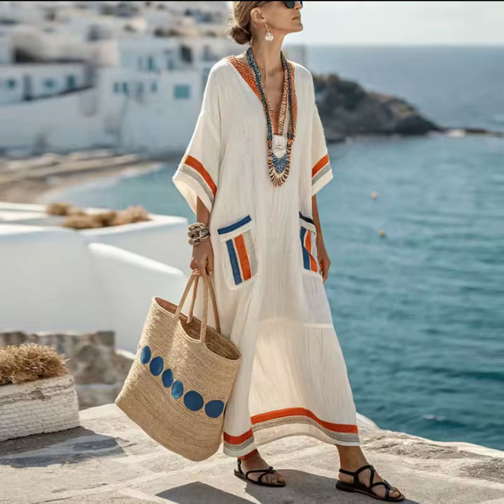 Robe de plage élégante Mary - une allure estivale à la mode